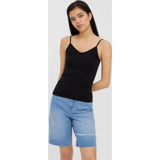 Jackie Seamless Top - Sort - S/M - Vero Moda