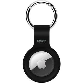 Epico Silikone Cover til AirTag m. Nøglering - Sort