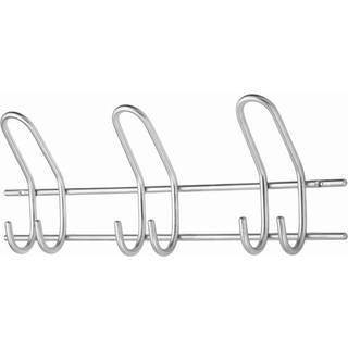 Millex Elegant knagerække, 3 knager, 44 cm, stor, rustfrit stål