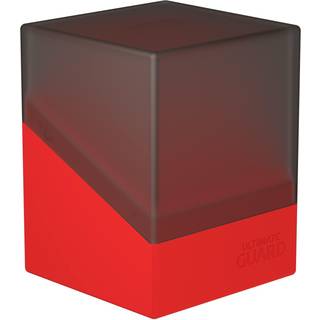 Ultimate Guard Boulder Deck Case 100+ SYNERGY Black/Red