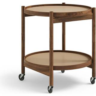 Brdr. Krüger Bølling Bakkebord Valnød Earth: Beige/Brown Ø50 cm