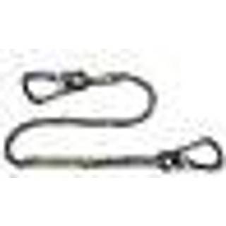 Sikkerhedsliner Spinlock Performance Safety Line, elastisk, 2 meter (udstrakt), ISO 12401 / OSR, med 2 karabinhager
