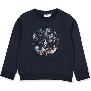 Name It Dark Sapphire Sweatshirt Blomster