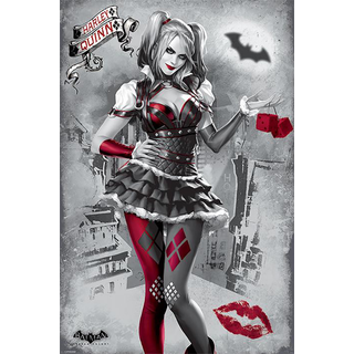 BATMAN ARKHAM KNIGHT - Poster 61X91 - Harley Quinn