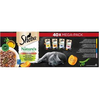 Sheba Nature's Collection in Sauce Mega-Pack, fint udvalg 76.75 DKK/1 kg