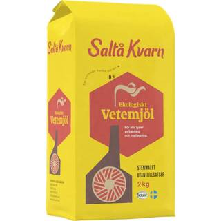 Saltå Kvarn Hvedemel, Økologisk - 2 kg.