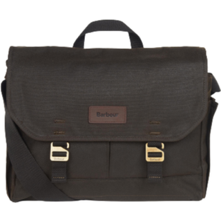 Barbour - Essential wax messenger taske - Olive - Olive