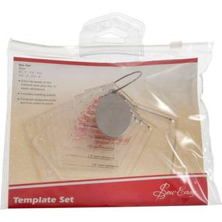 Sy let patchwork mini pentagon skabelon s?t