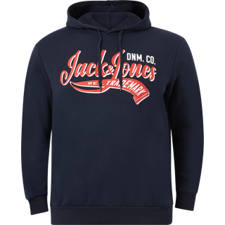 Plus Size Logo Hættetrøje