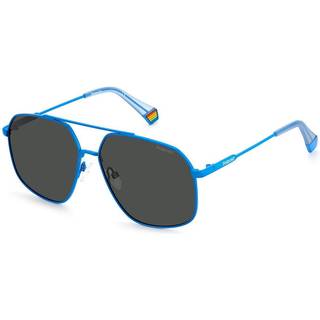 Polaroid PLD 6173/S MVU/M9 58 Solbriller Mænd Blue - Blue - 58mm