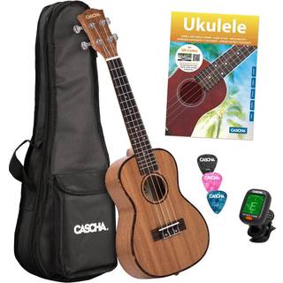 Cascha HH 2036 Premium Natural Koncert Ukulele
