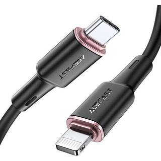 Acefast - Cable USB C to Lightining C2 01 30W MFi 1 2m black