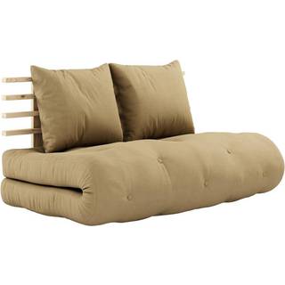 Shin Sano Sovesofa Fra Karup Design i Massiv FSC Fyrretræ | Japandi - 758 Wheat Beige