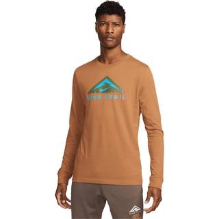 Nike Dri-FIT Trail Langærmet Løbe T-shirt Herre