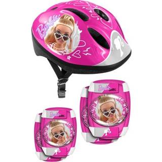 Barbie Beskyttelsessæt 3 dele Barbie Cykelhjelm Udendørsleg 005077