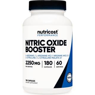 Nutricost – Nitric Oxide Booster 750 mg (180 kapsler)