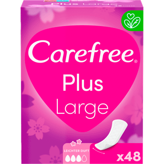 Carefree Plus Large Light Scent trusseindlæg 48 stk. - 48 stk.