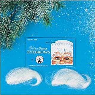 Deluxe Santa kostume øjenbryn