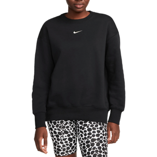 Nike Nike Black Oversized Mini Swoosh Sweatshirt