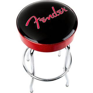 Fender Red Sparkle Logo 30" Barstol