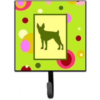 """" Caroline's Treasures CK1085SH4 Fox Terrier Leash Holder eller Key Hook Small Multicolor """"