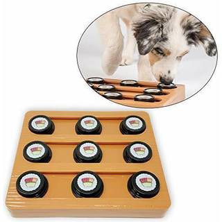 Vores k?ledyr vaffel interaktivt puslespil Hund leget?j (hund puslespil leget?js-great alternativ til snusm?t til hunde og langsom feeder hundesk