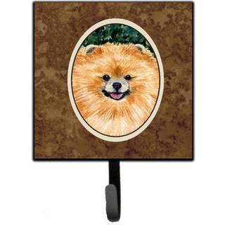 """" Caroline's Treasures SS8725SH4 Pomeranian Leash Holder eller Key Hook Small Multicolor """"