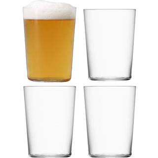 LSA International GI18 GIO TUMBLER (Large) 560ml CLEAR X 4