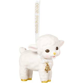 Hallmark keepsake julepynt 2020 ?r-dateret gudbarn Lamb Porcelain