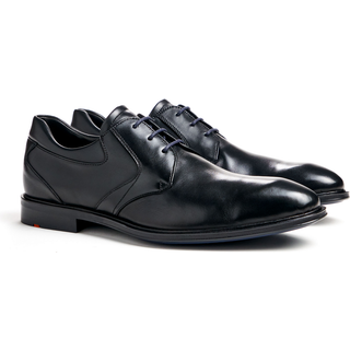 LLOYD Monty X-motion Sort snøresko i blødt kalveskind (UK size 10) Str. 44½