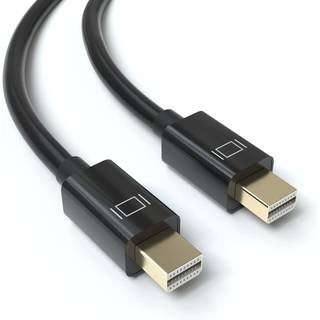 Mini Displayport kabel - 4K - Sort - 2 m