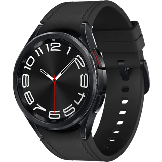 Samsung Galaxy Watch6 Classic 43mm BT Silver SM-R950NZSAEUB - Unisex - 43 mm - Smartwatch - Quartz m. Oplader - Safirglas