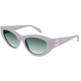 Alexander McQueen AM0377S 004 54 Solbriller Kvinder Grå - Grey - 54mm