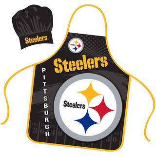 Pittsburgh Steelers Chef Hat and Apron Set