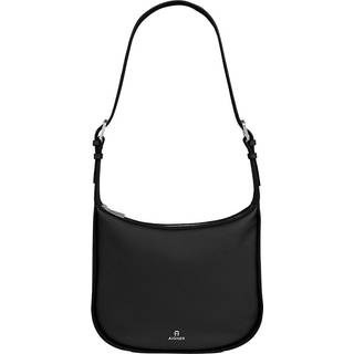 Schultertasche Ivy M Schwarz, Silber