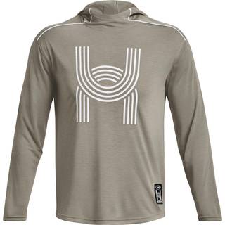 Under Armour Run Everywhere Hoody Men - Green, Size S - green