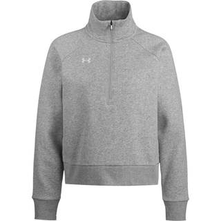 Under Armour Rival Fleece Women's ½ Zip Mod Gray Light Heather / White XS