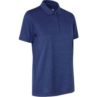 Id identity Poloshirt dame navy melange m