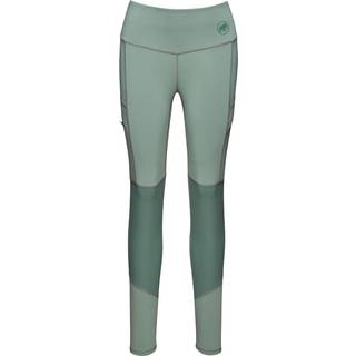 Mammut Women's Zinal Hybrid Tights Trekking bukser Damer størrelse XS farve turkis