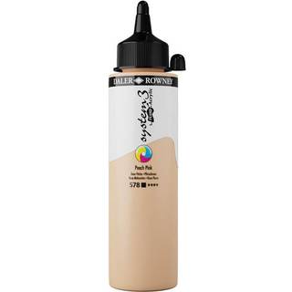 System 3 Fluid Acrylic - 250ml. Peach Pink