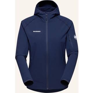 Mammut Women's Madris Light ML Hooded Jacket Fleecejakke Damer størrelse M farve blå