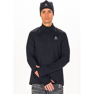 Odlo Zeroweight Midlayer 1/2 Zip - Herre, XXL, Sort | Ceramiwarm Teknologi