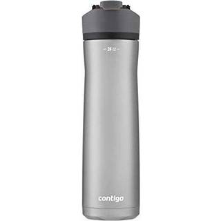 Cortland Chill 2.0 Vakuumisoleret rustfrit st?l Vandflaske Spill-bevis SIP-teknologi Udskifteligt l?g 24 oz st?l/liorice perfekt til fitness rejs