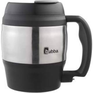 Bubba Classic 52 oz (ca. 1,54 l) Isoleret bordkrus, sort - Dobbeltvægget BPA-fri - Knusesikker med håndtag og flaskeåbner