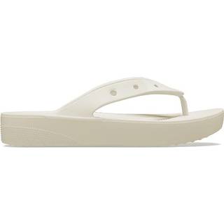 Crocs W Classic Platform Flip Bone 42-43