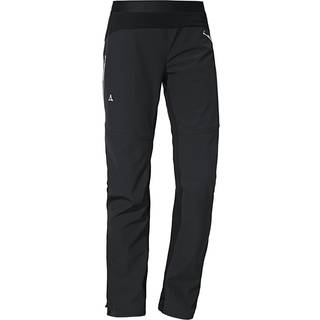 Schöffel Women's Softshell Pants Rinnen Trekking bukser Damer størrelse 36 farve sort