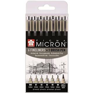 Pigment Liner Sakura Pigma Micron Set - Schwarz