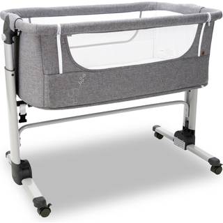 Asalvo Bed Side Crib Fold, Grå