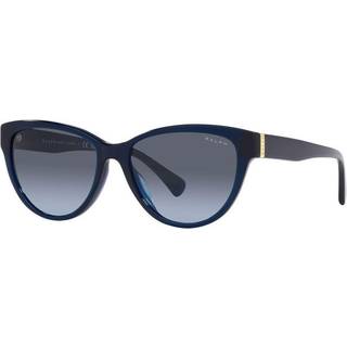 Ralph by Ralph Lauren RA5299U 60598F 56 Solbriller Kvinder Blue - Glossy Dark Blue - 56mm