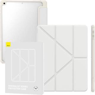 Baseus - Minimalistisk Serie Beskyttelsesetui til iPad 10.2" (hvid)